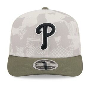 New Era Youth Philadelphia Phillies Khaki‎ Armed Forces Day 2025 9Forty